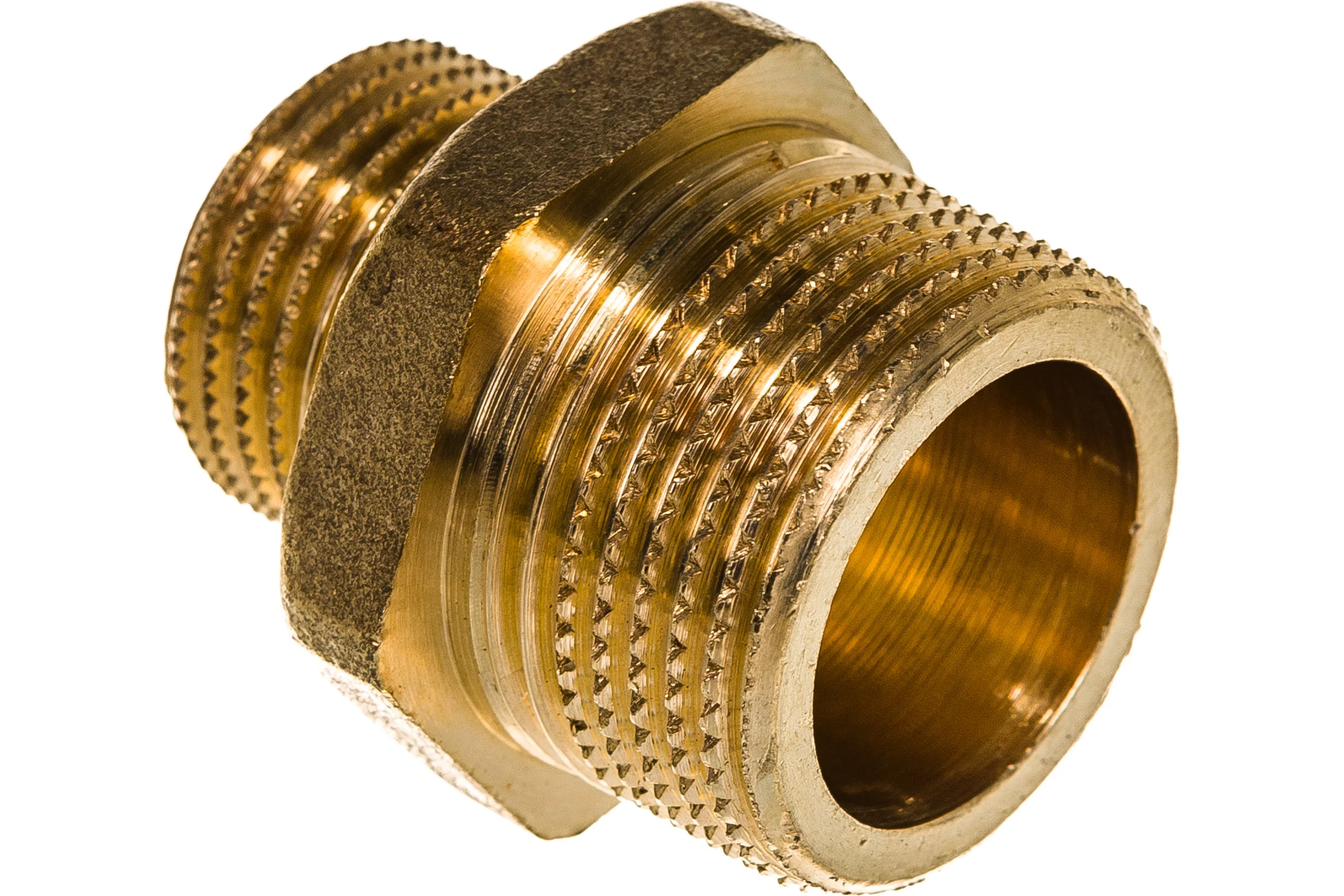 Переходной ниппель ELSEN НН, 1/2", 3/4", латунь EBF29.1234