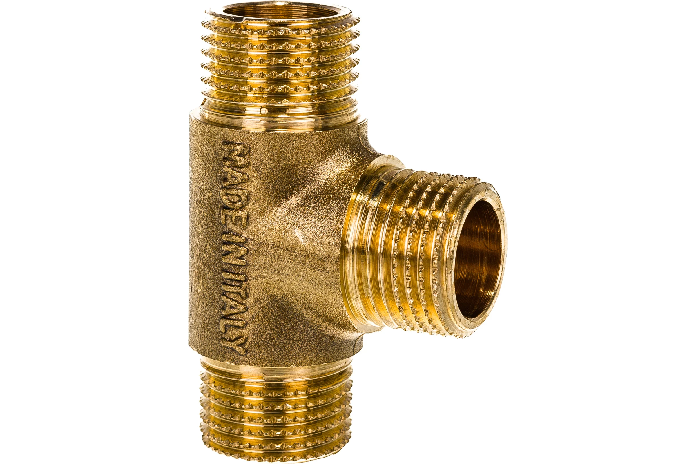 Равнопроходной тройник ELSEN ННН, 1/2", 1/2", 1/2", латунь EBF06.12