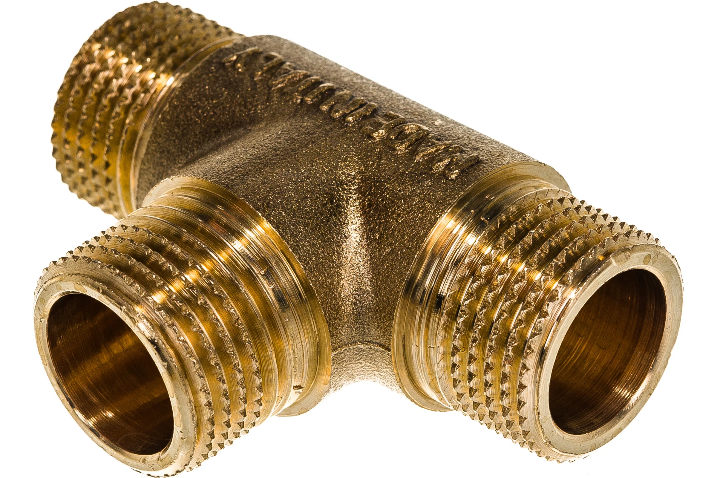 Равнопроходной тройник ELSEN ННН, 1/2", 1/2", 1/2", латунь EBF06.12