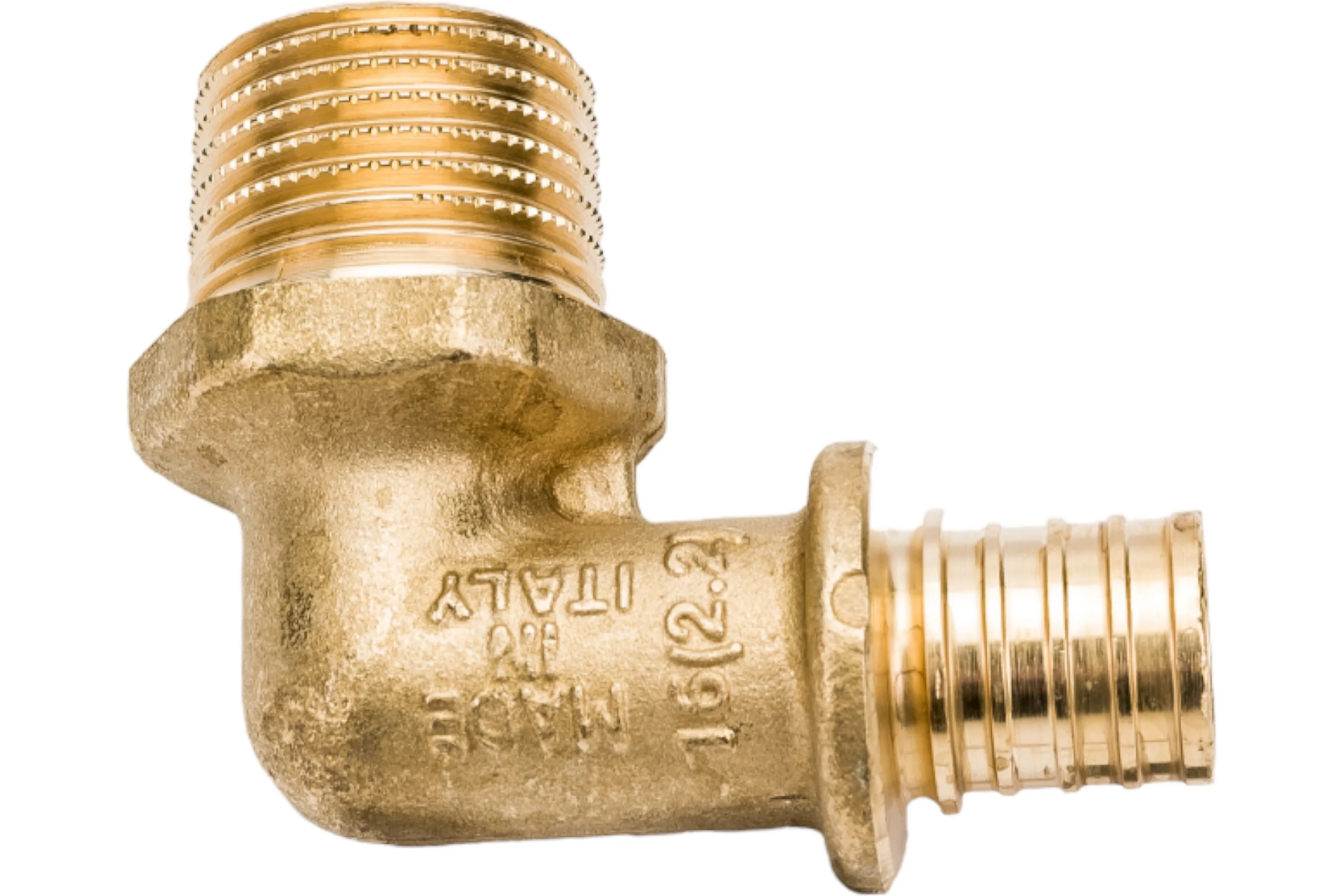 Угольник ELSEN Н, 16, 1/2", латунь EFA26.16-12BB