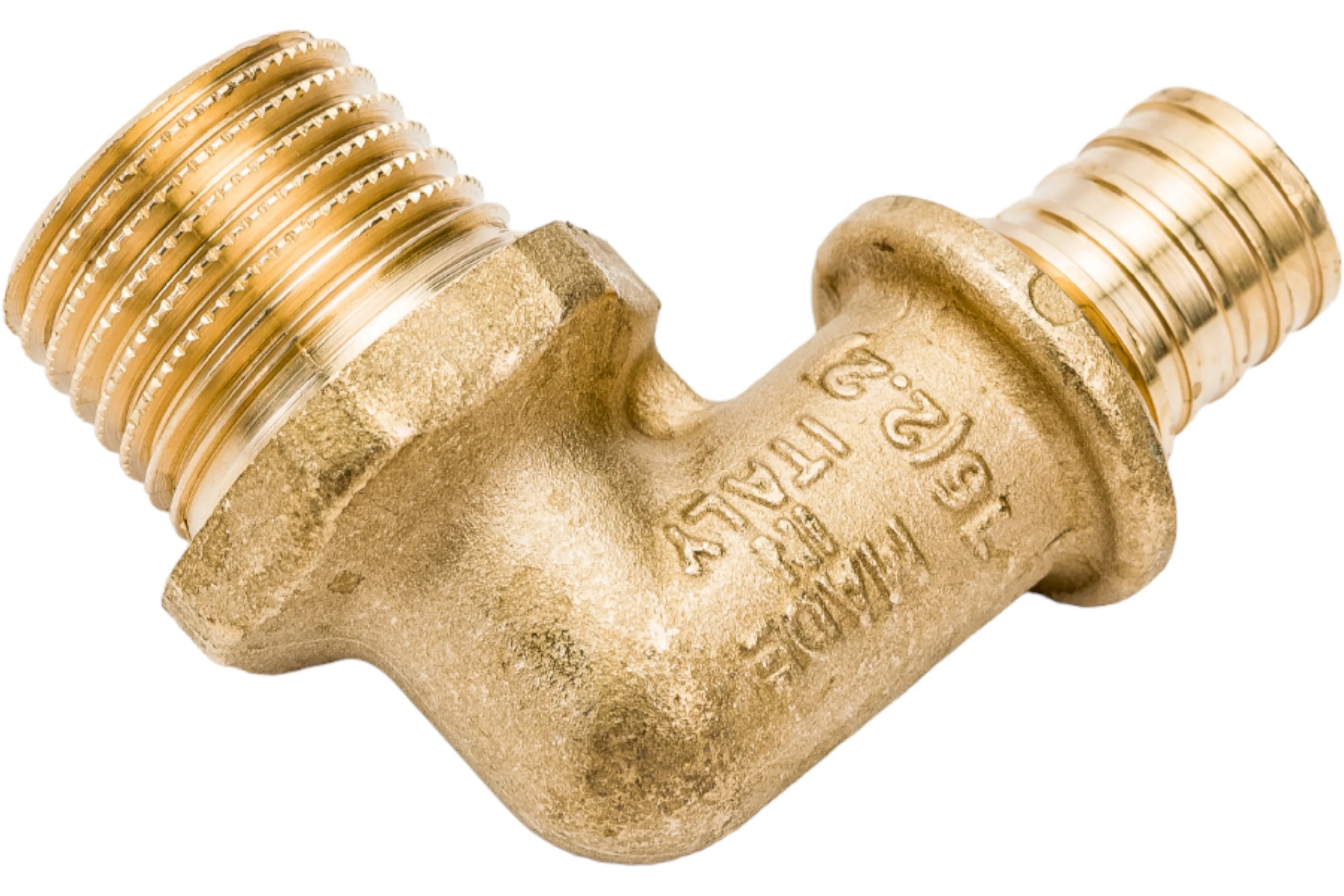 Угольник ELSEN Н, 16, 1/2", латунь EFA26.16-12BB