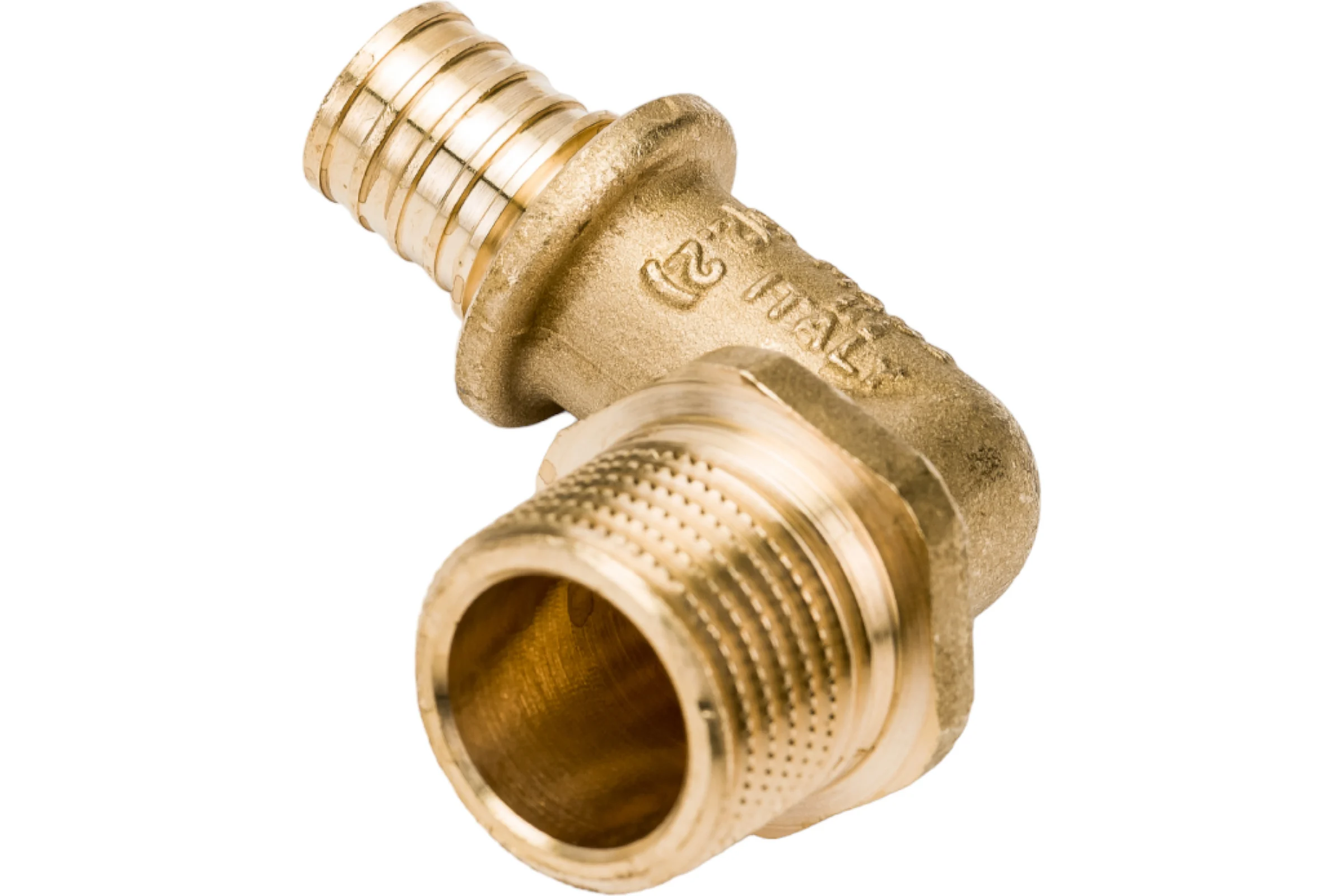 Угольник ELSEN Н, 16, 1/2", латунь EFA26.16-12BB