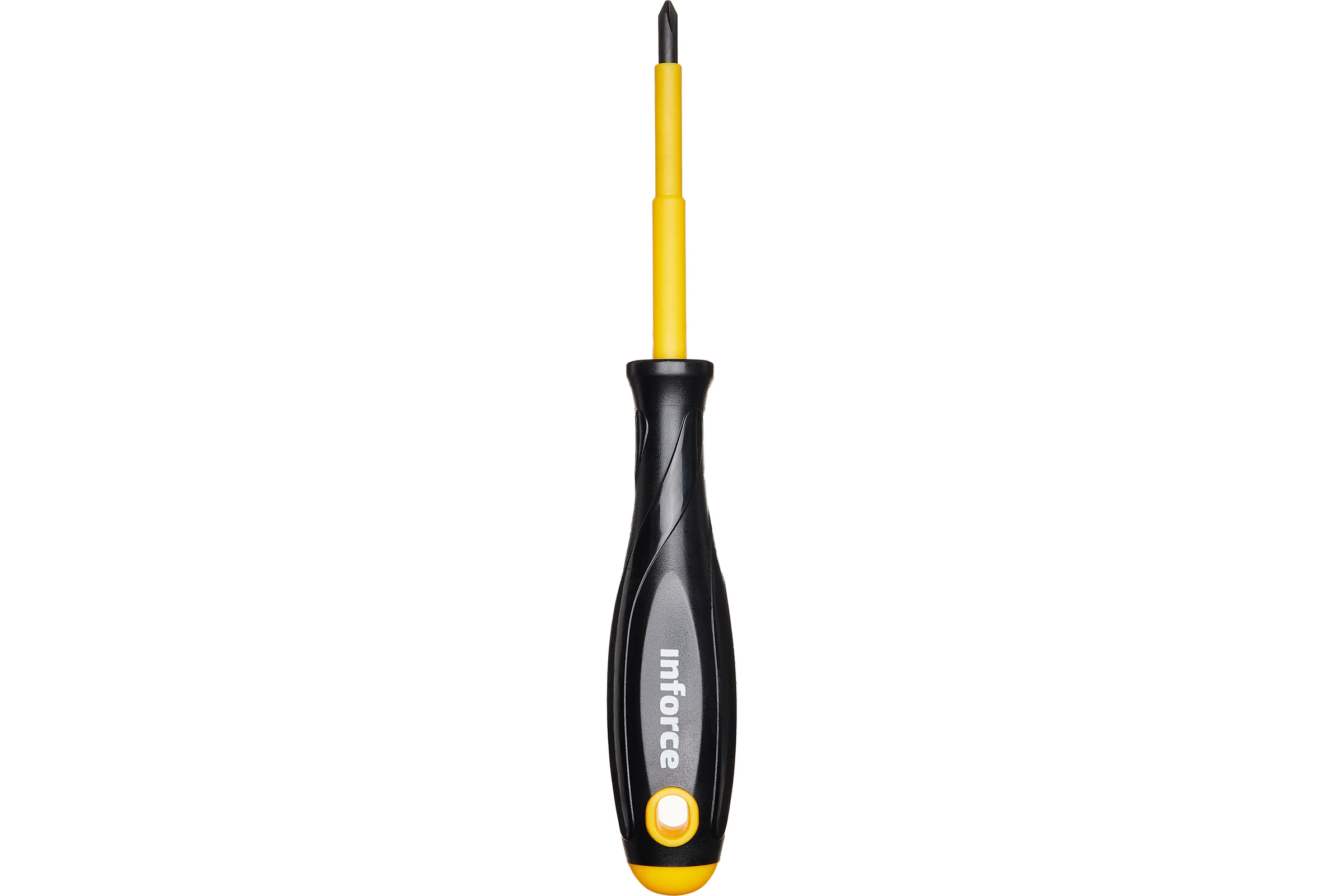 Отвертка диэлектрическая PH1х80мм Inforce 06-09-74