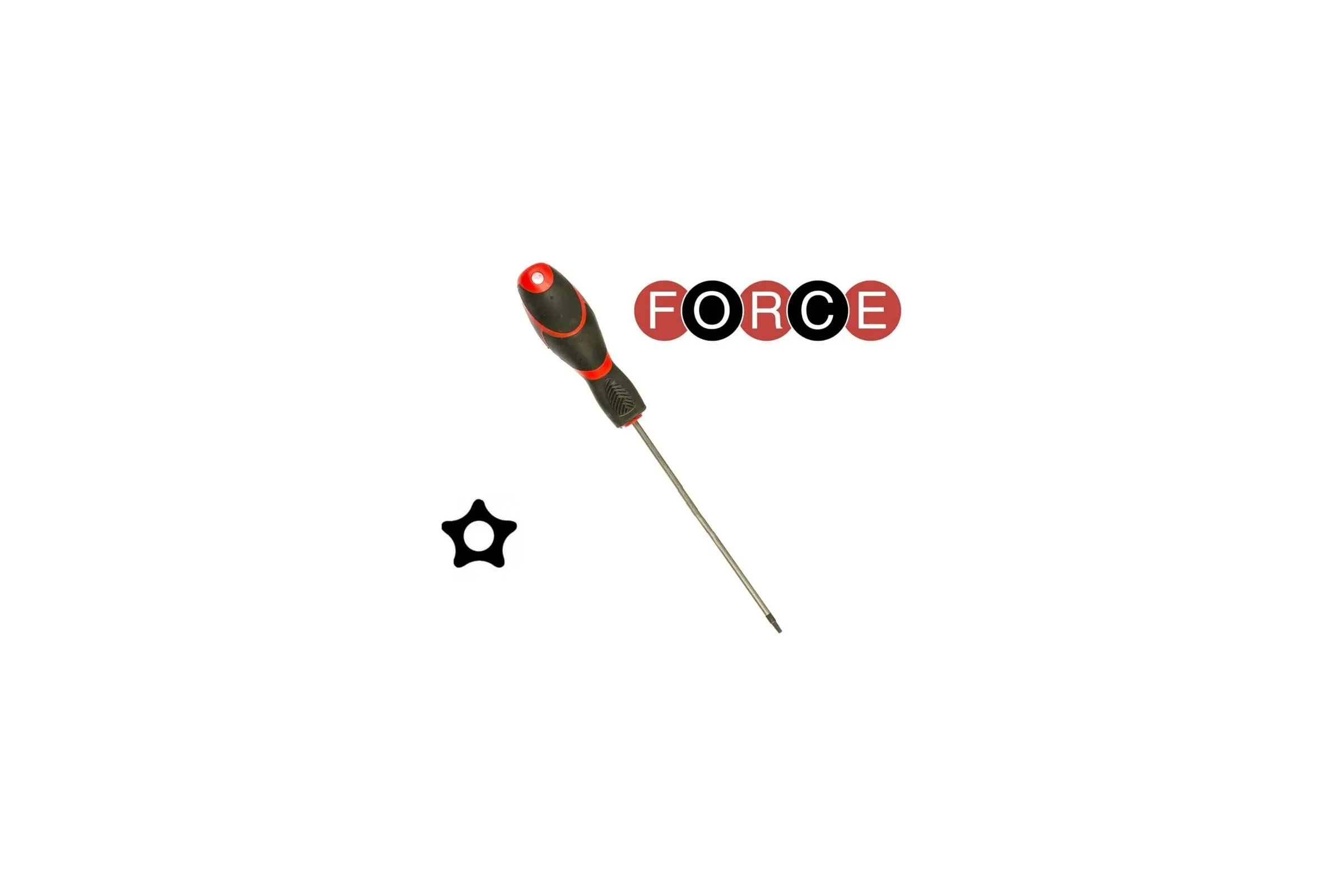Отвертка 5-лучевая звезда с отверстием FORCE TS20 71F20