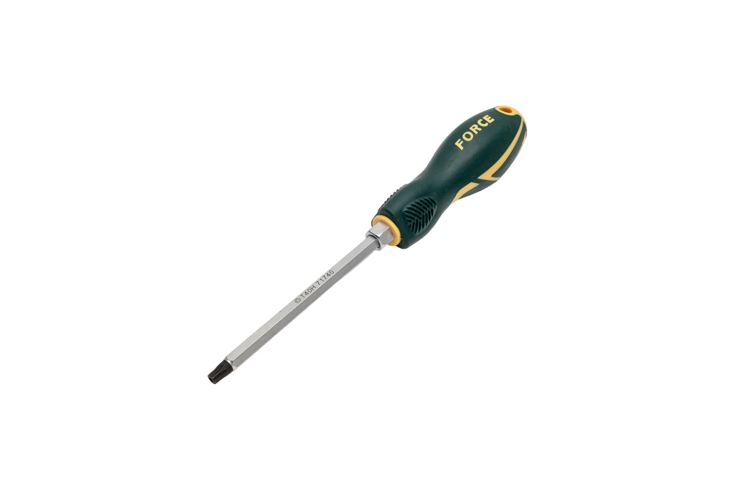 Отвертка торкс с отверстием Т-40Н L=130mm FORCE 71740