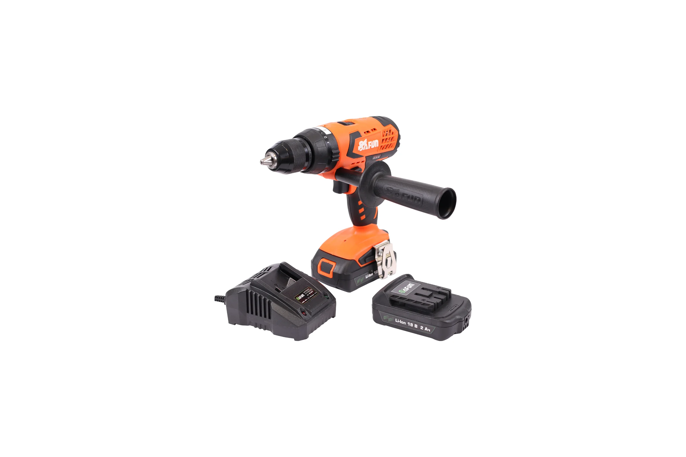 Аккумуляторная дрель-шуруповёрт SAFUN CDI-18BL PROFI 0030307
