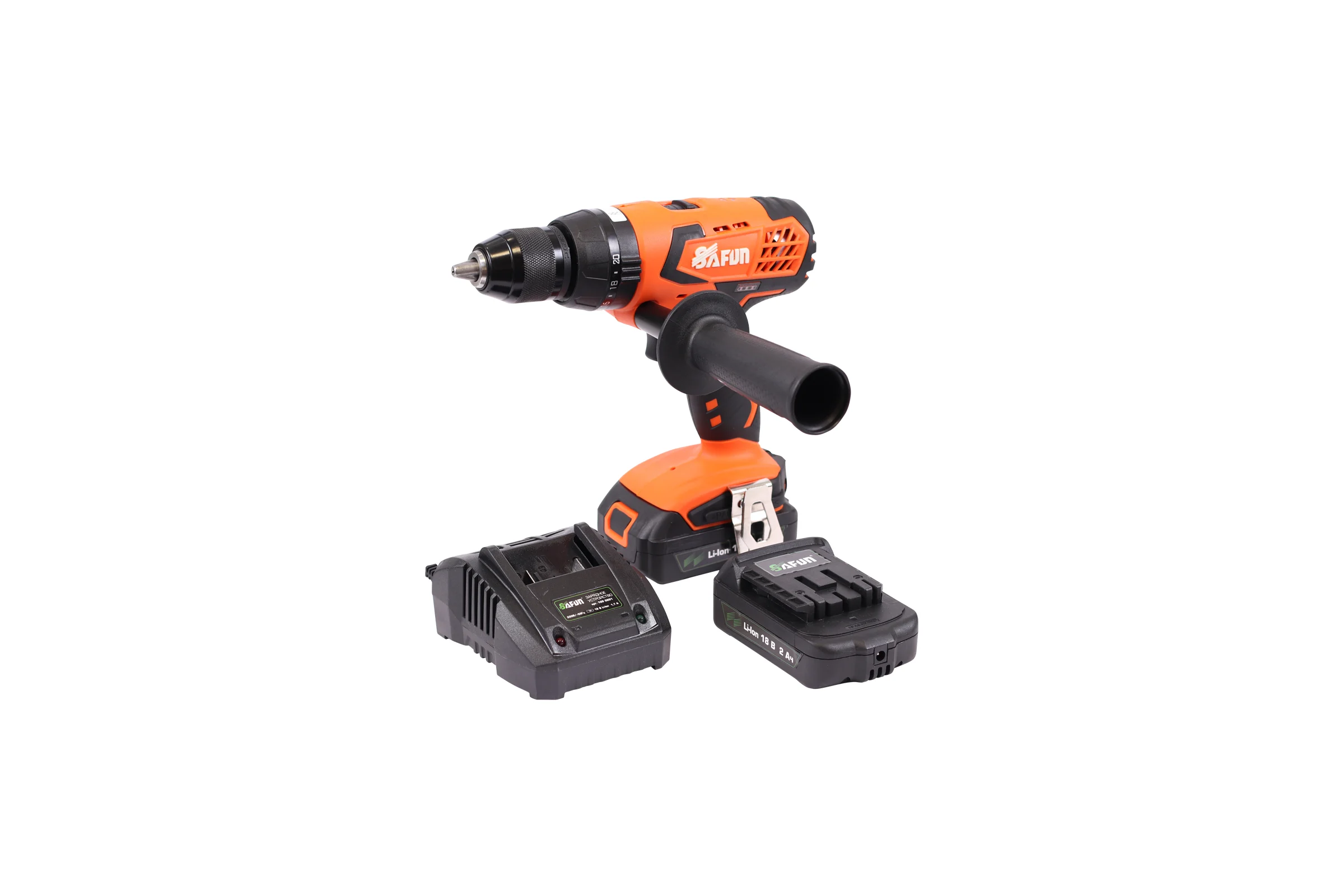 Аккумуляторная дрель-шуруповерт SAFUN CDI-18 PROFI 0030306