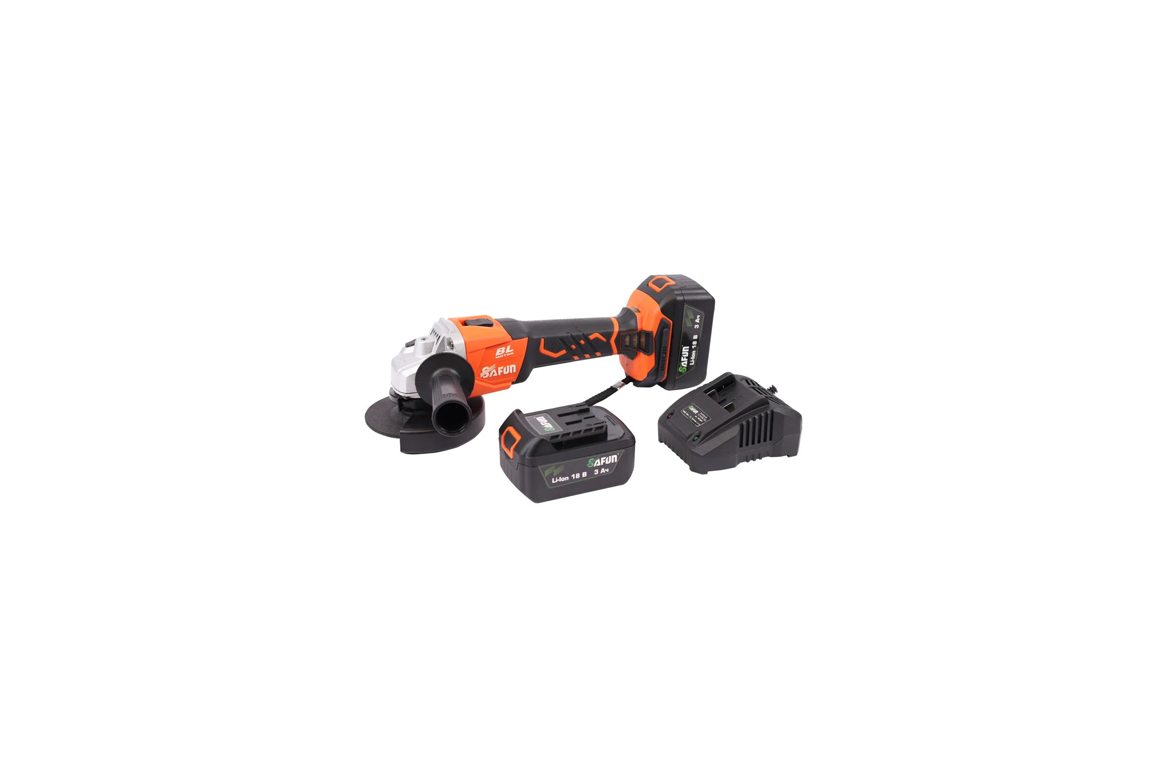 Аккумуляторная угловая шлифмашина SAFUN CAG-18-115 0030401