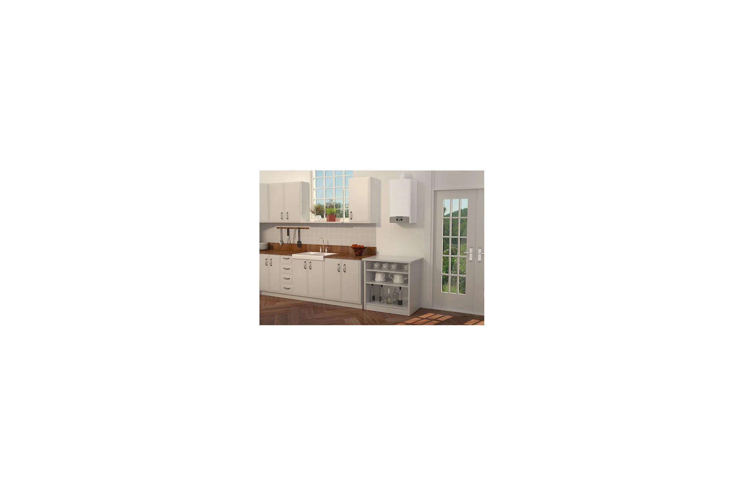 Настенный двухконтурный традиционный газовый котел ARISTON CLAS X 24 CF NG 3300866
