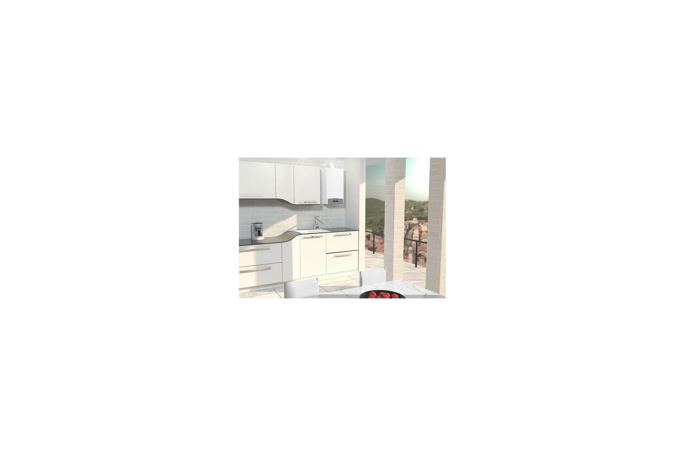 Настенный двухконтурный традиционный газовый котел ARISTON CLAS X 24 CF NG 3300866