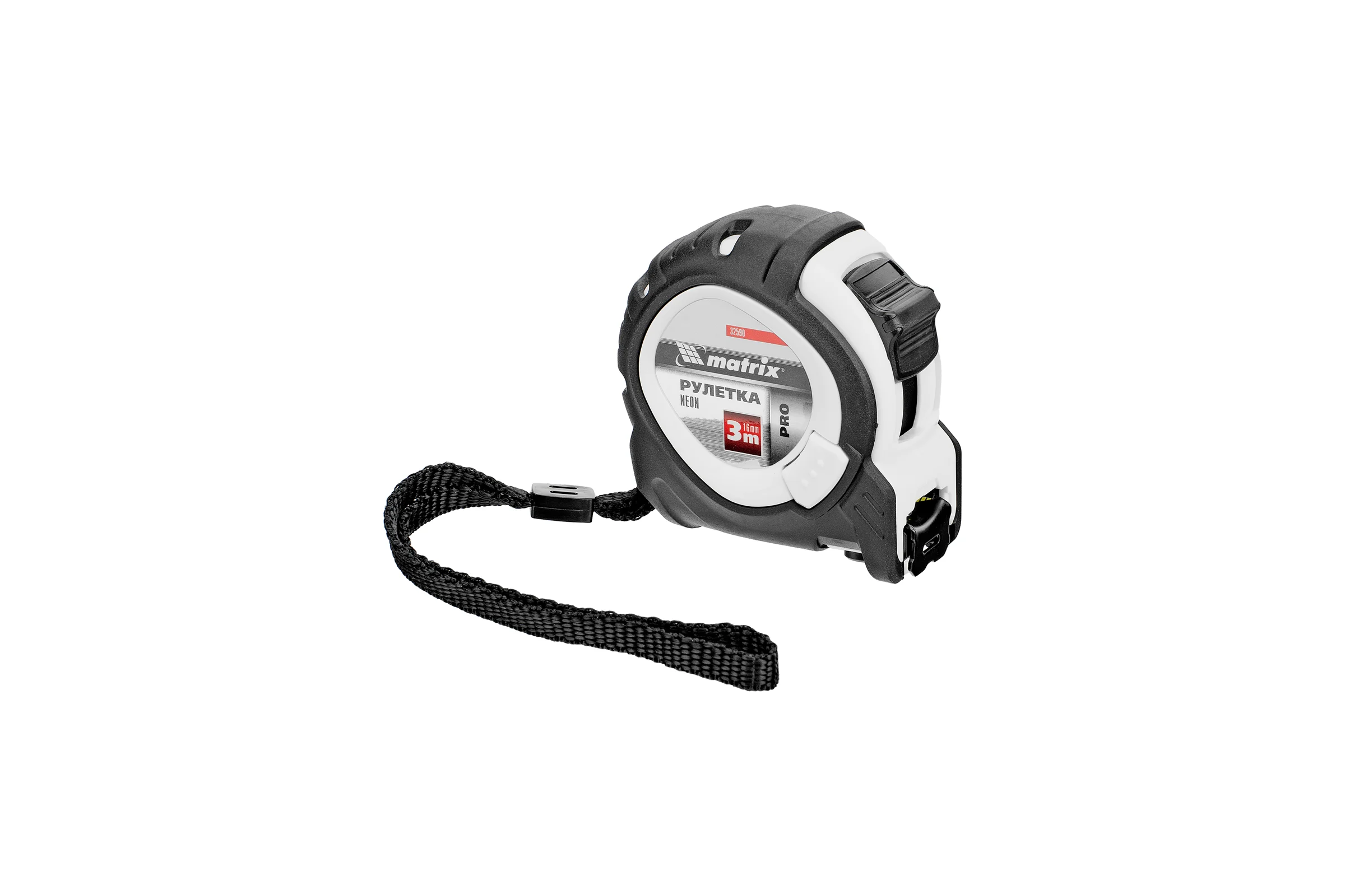 Рулетка Neon Matrix 3 м x 16 мм PRO 32590