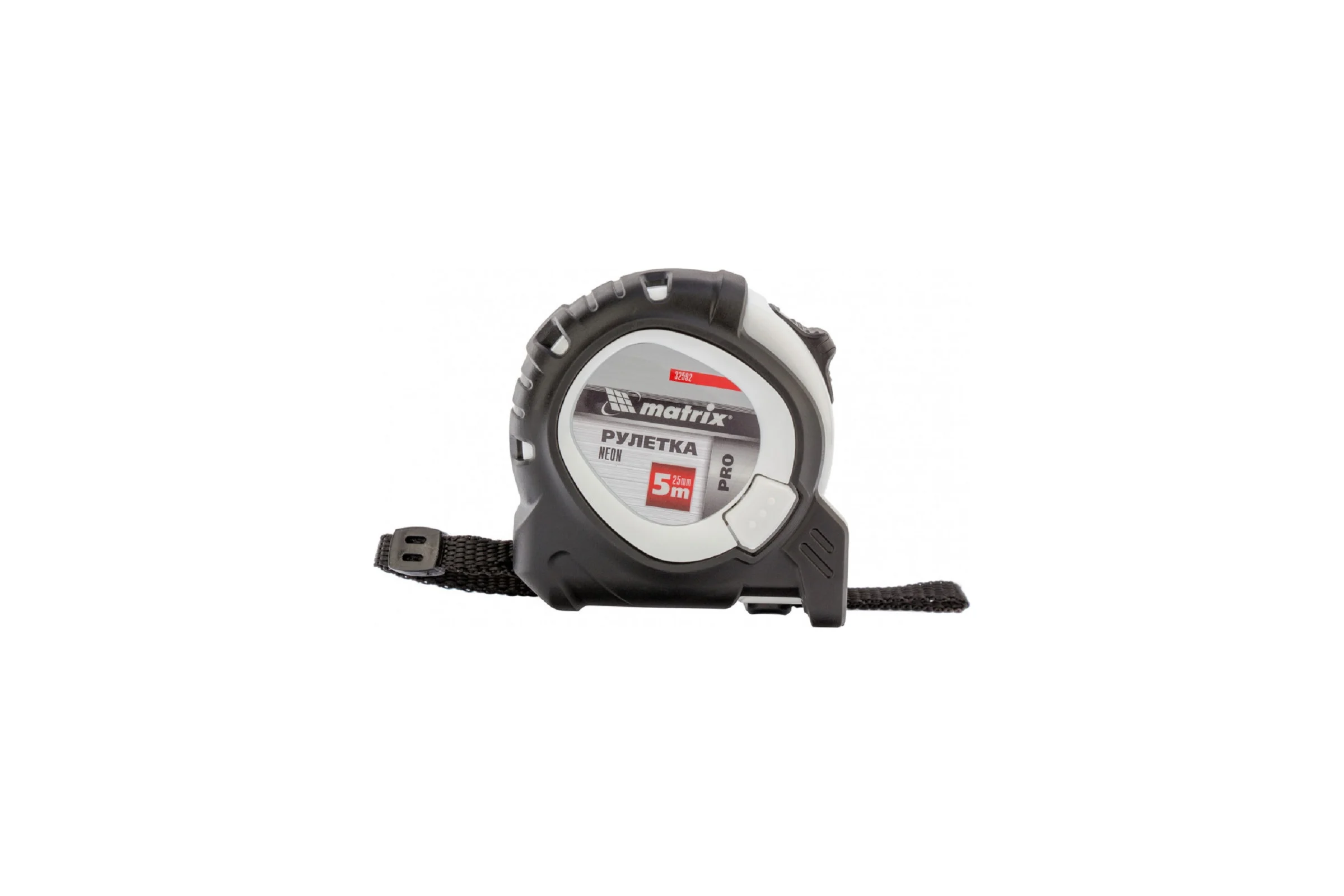 Рулетка Matrix Neon 5 м x 25 мм PRO 32592