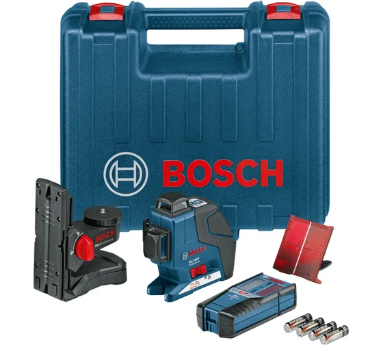 Лазерный нивелир Bosch GLL 3-80 P + BM1 + LR2 0.601.063.303