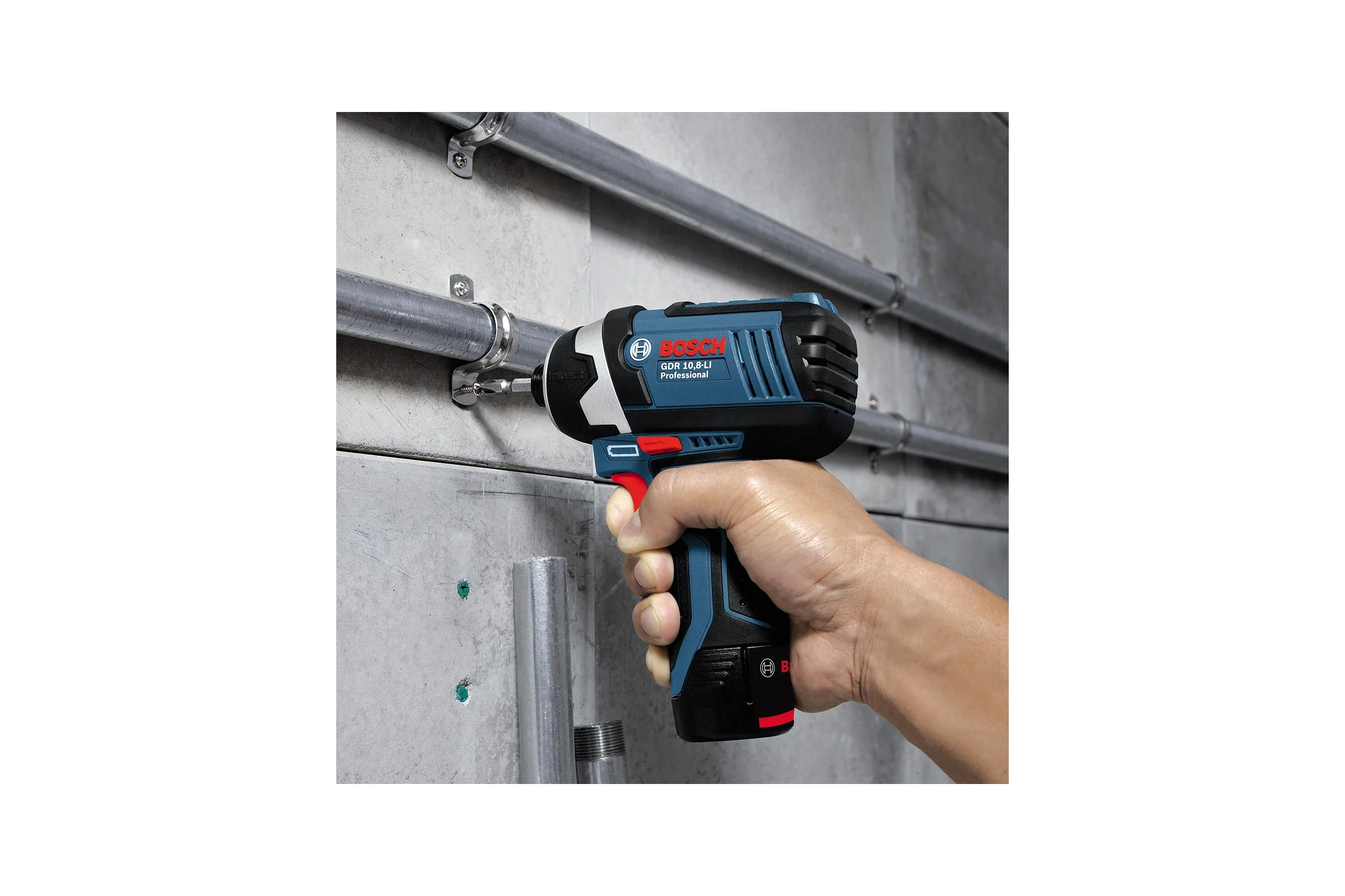Аккумуляторный ударный гайковерт Bosch GDR 10,8-LI 0.601.9A6.972