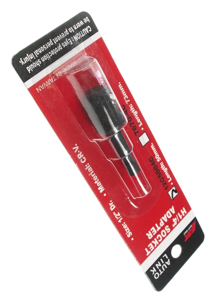 Адаптер для торцевых головок JTC 1/2"x50мм в блистере 12G5004C 587624