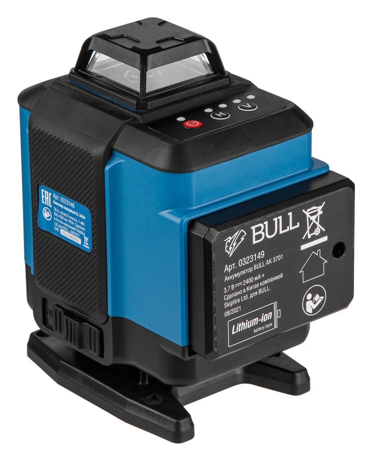 BULL Нивелир лазерный LL 3404 в кор. BULL (13695) 0323146