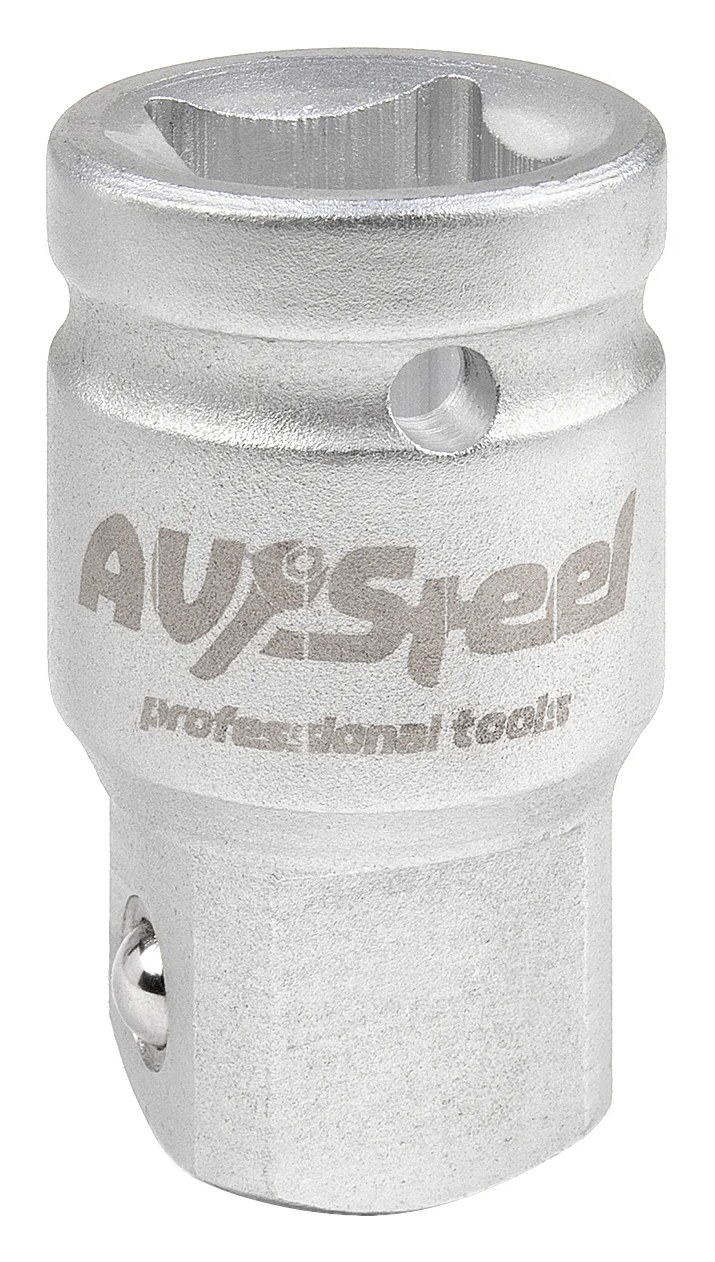 Адаптер скользящий F 3/4" x M 1" AV Steel AV-539540