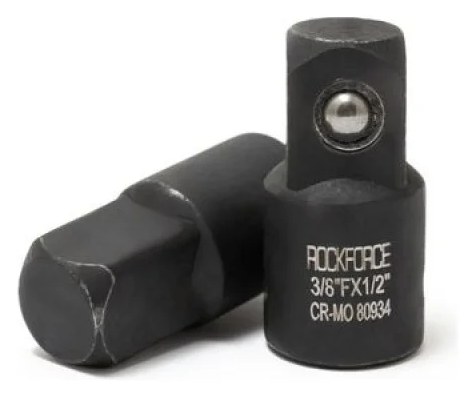 Адаптер ударный 3/8"Fх1/2"M Rockforce RF-80934MPB(28183)