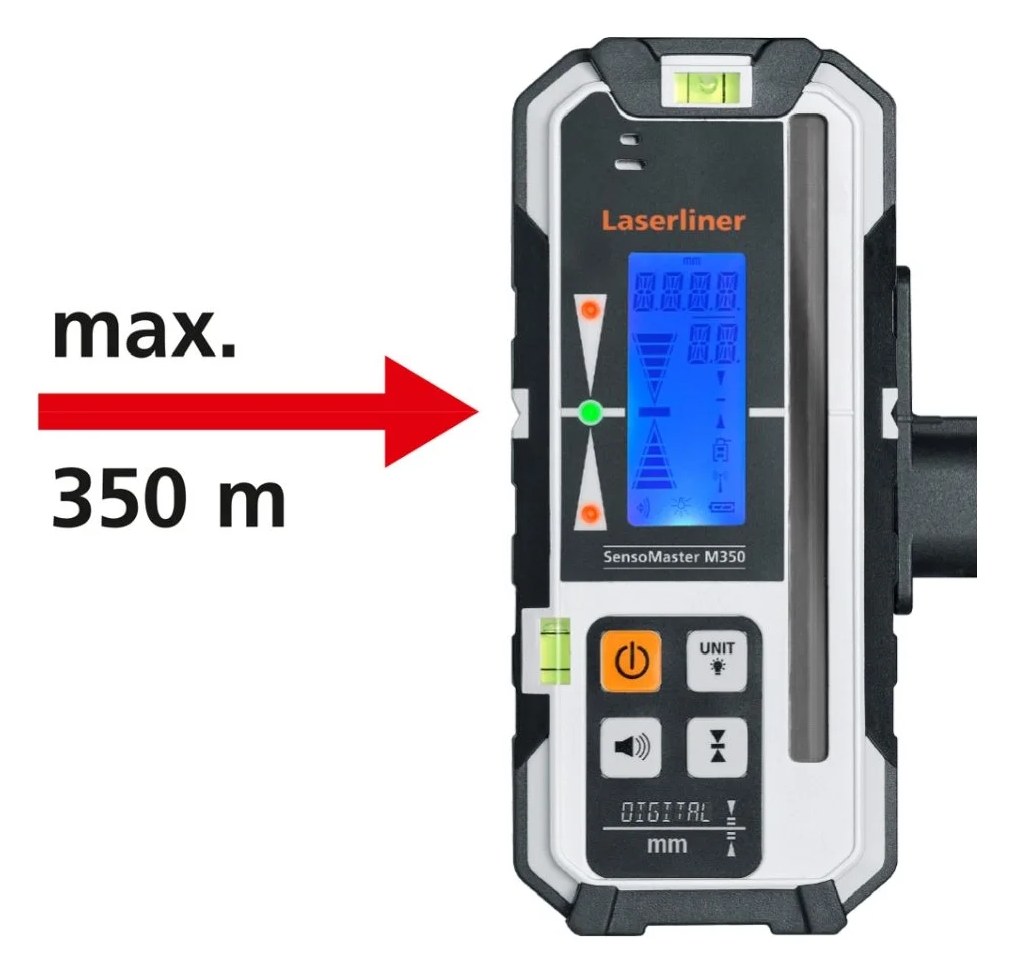 Автоматический ротационный лазерный нивелир Laserliner Quadrum M 350 S Set 1 053.00.09-1