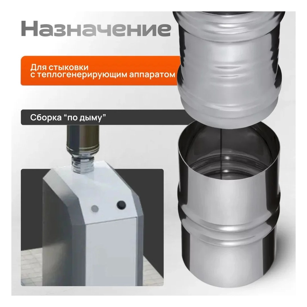 Адептер Ferrum ПП 430, 0.5 мм ф115 f0202