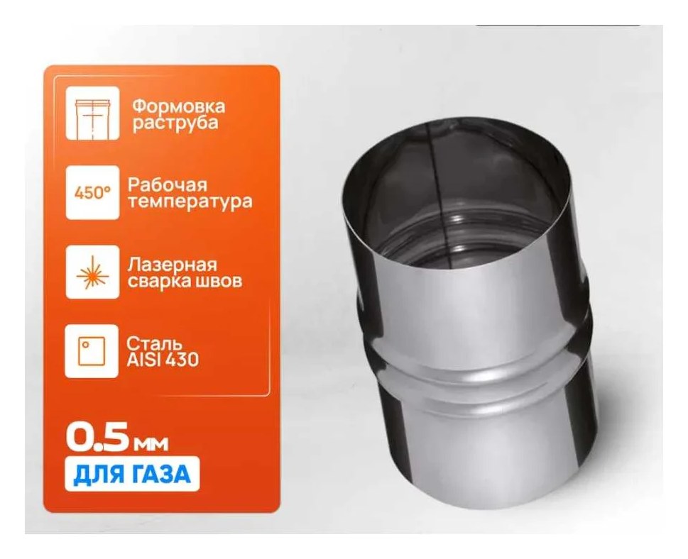 Адептер Ferrum ПП 430, 0.5 мм ф115 f0202