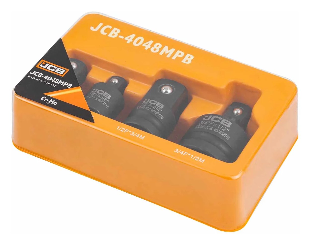 Адаптеры ударные, набор 4 шт JCB JCB-4048MPB(59166)