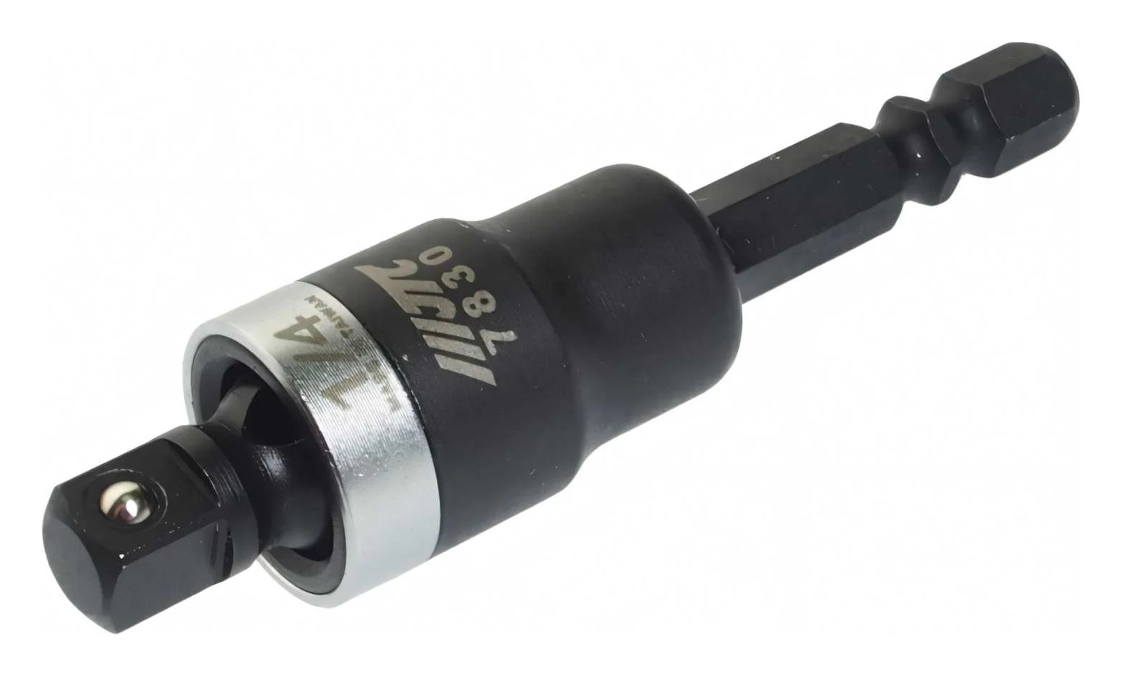 Адаптер карданный под шуруповерт JTC 1/4", квадрат 1/4" -7830 849002