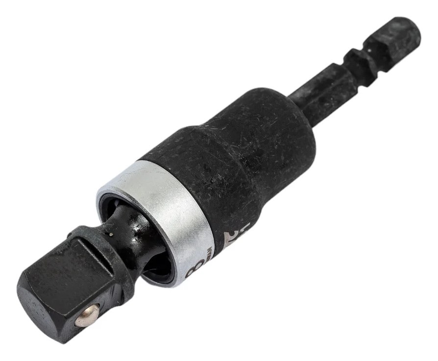 Адаптер карданный под шуруповерт JTC 1/4", квадрат 3/8" 7831 849004