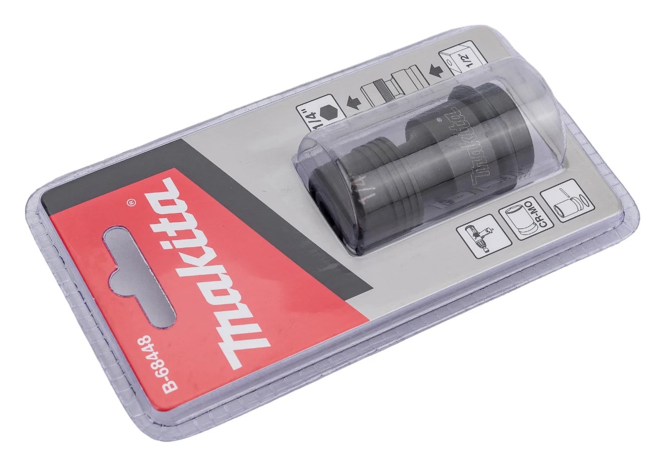 Адаптер-переходник 1/2"DR-1/4"HEX Makita B-68448