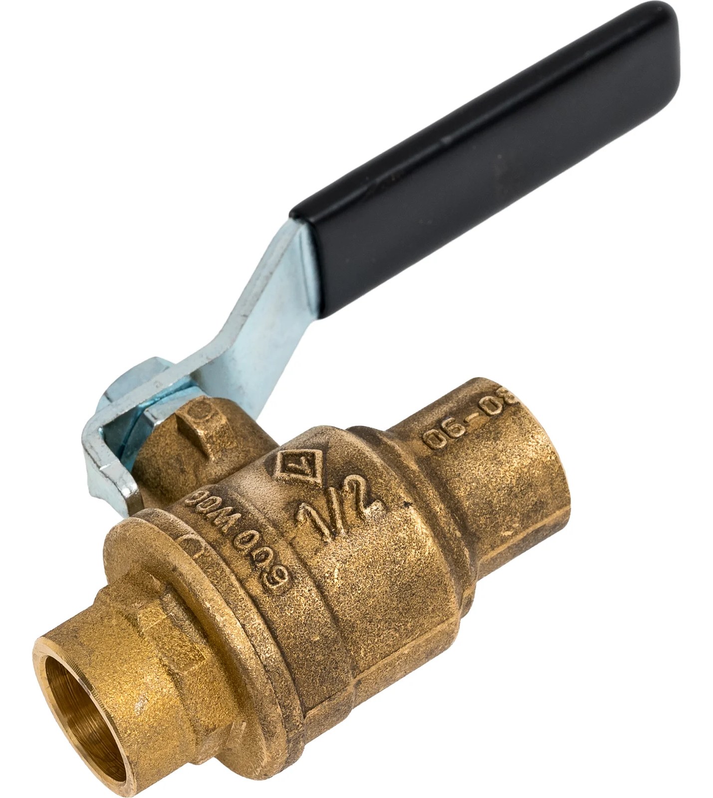Kран шаровой Bugatti под пайку, ф15 DN15 PN64 арт.216 02160022