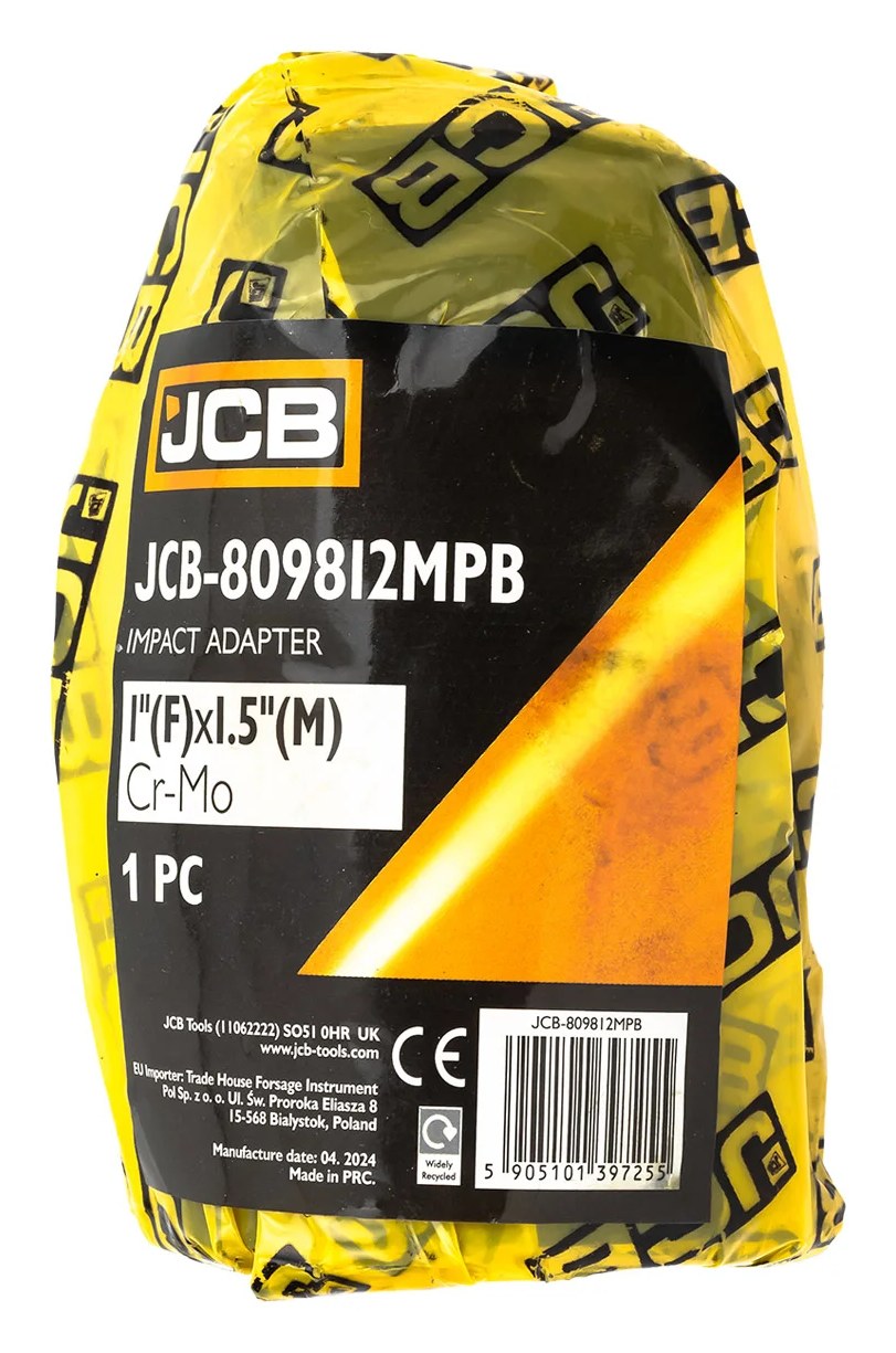 Адаптер ударный JCB 1(F) х 1.5(M) JCB-809812MPB(59536)
