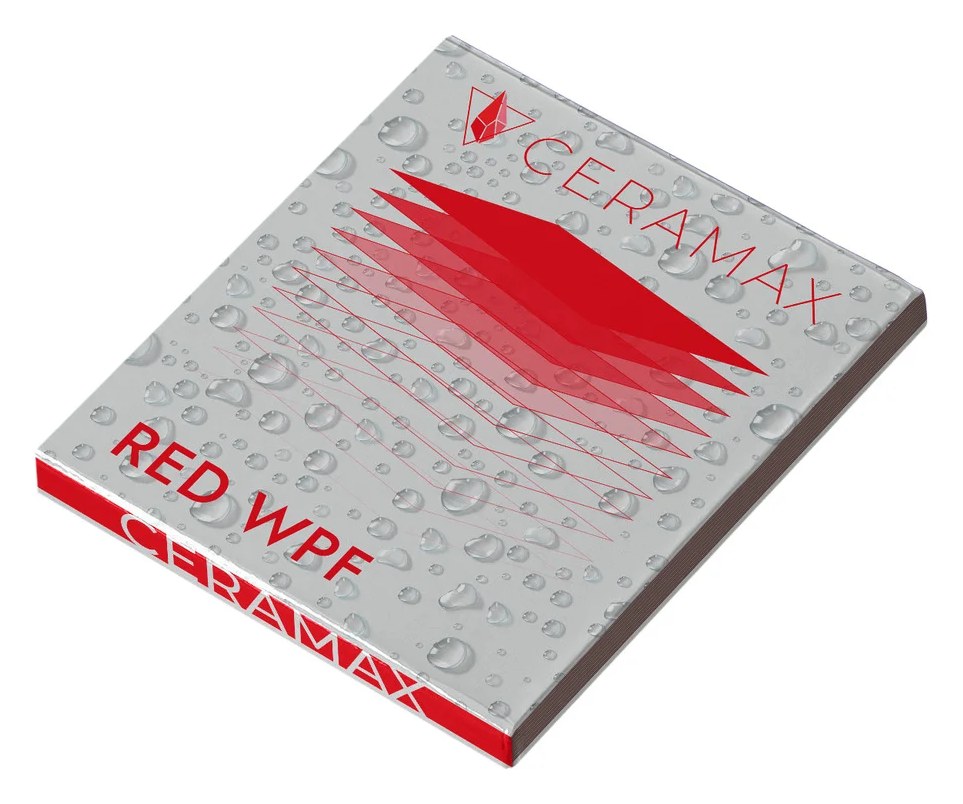 Абразивная бумага водостойкая - наждачка CERAMAX RED WPF Р400, 230x280 мм, 10 шт 1CRX1466