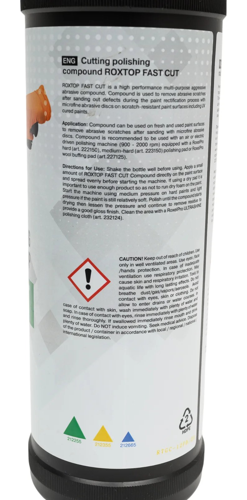 Абразивная полировальная паста RoxelPro ROXTOP FAST CUT 1 кг 212255