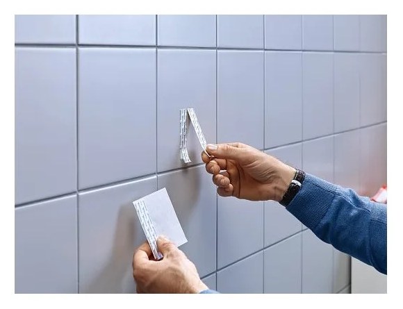Cамоклеящиеся крючки для плитки и металла TESA до 4 кг, 2 шт. 77766-00005-00