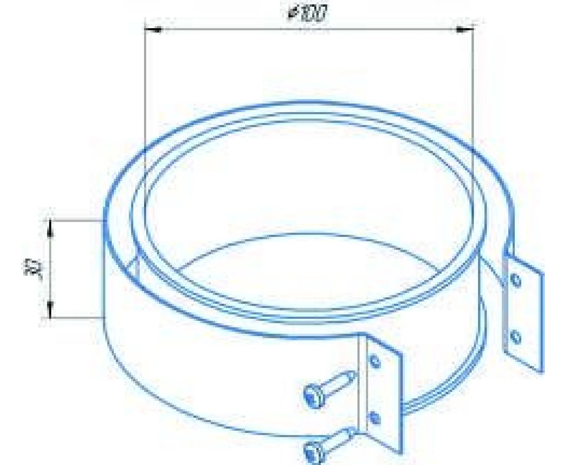 Адаптер вертикальный коаксиальный Okseler 60/100 (Baxi (кроме ECO Nova/Classic), Ariston, Vaillant, Viessmann, Kit oks00009