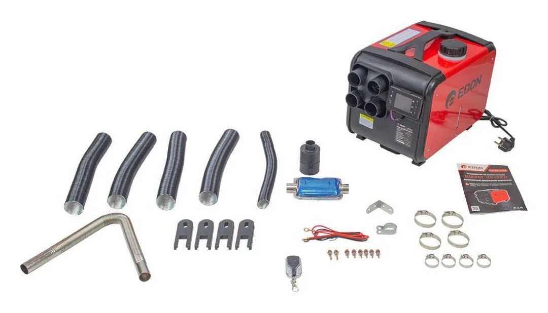 Автономный дизельный отопитель EDON Smart DHP-12-24/5000 (12/24В., 220В., 2-8кВт., 5л., дисплей) 29752