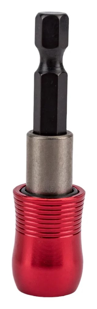 Адаптер магнитный для бит Quick Holder (60 мм; 1/4) Novocraft QBH060140RED