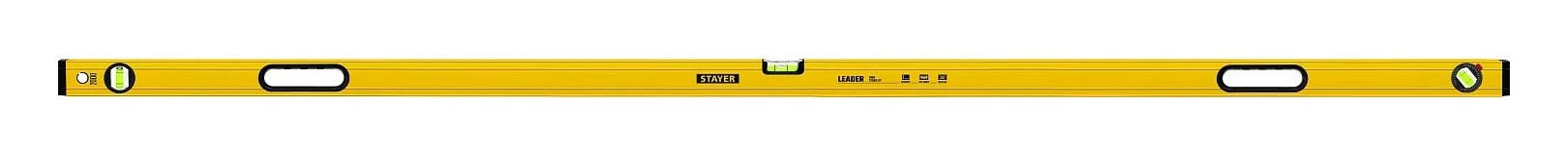 Cтроительный фрезерованный уровень STAYER  Leader 2000 мм 3466-200_z01