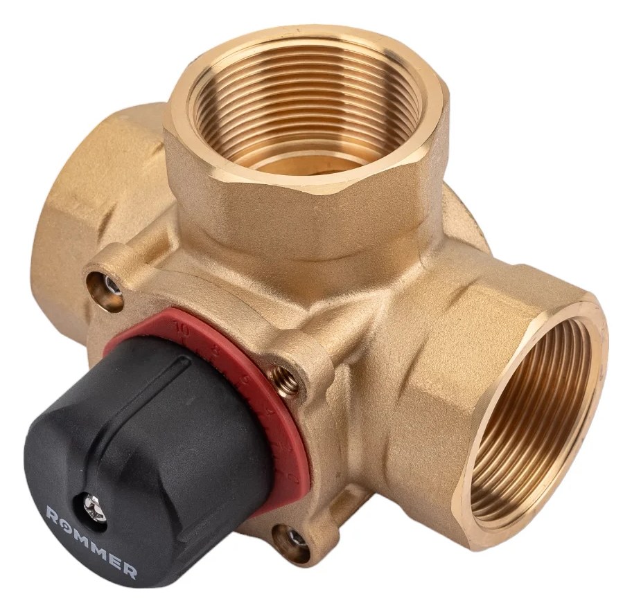 3-х ходовой смесительный клапан ROMMER 1 1/2, kvs 25 Rvm-0003-025040 RG0091K407TI78