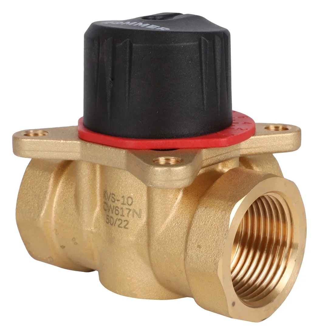 3-х ходовой смесительный клапан ROMMER 1, kvs 10 Rvm-0003-010025 RG0091K407T2F6
