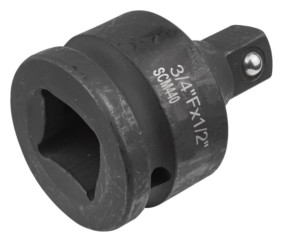 Адаптер ударный 3/4" F х1/2" M усиленный, сталь SCM440 Forsage F-80964MP(28175) F-80964MPB44(28175)