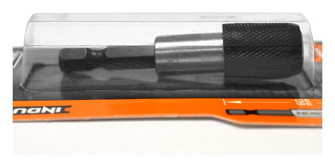 Адаптер для бит CrV, 1/4", 60 мм, с магнитом Wokin 1352730