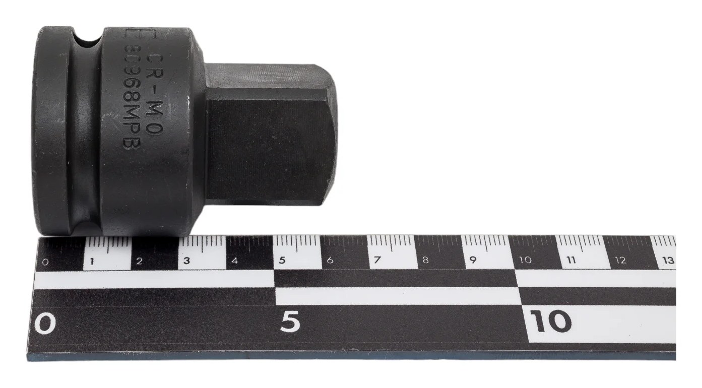 Адаптер ударный с 3/4" F на 1" M FORCE 80968MPB