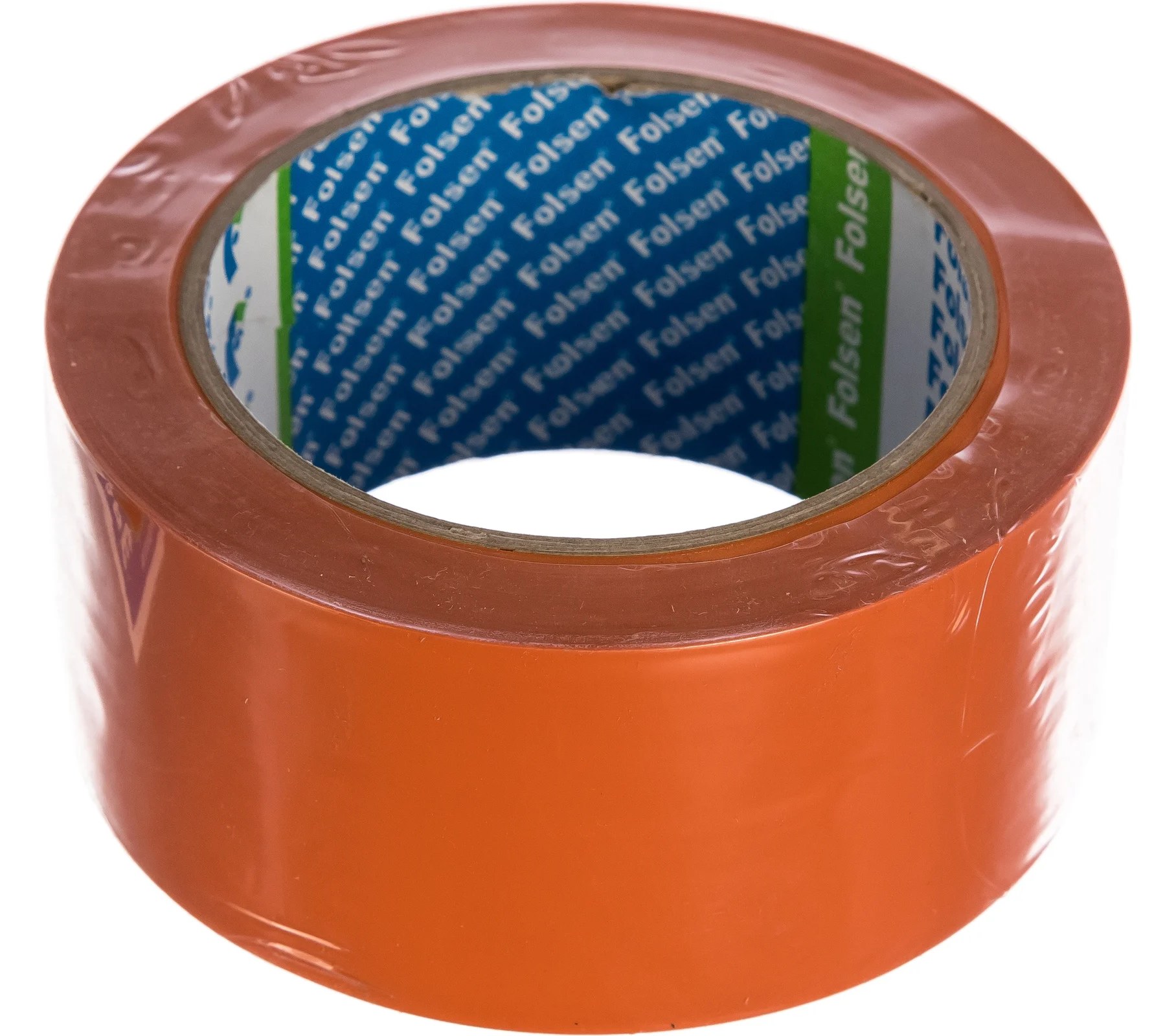 Cтроительная лента PVC Folsen оранжевая, 50мм x 33м 0253350