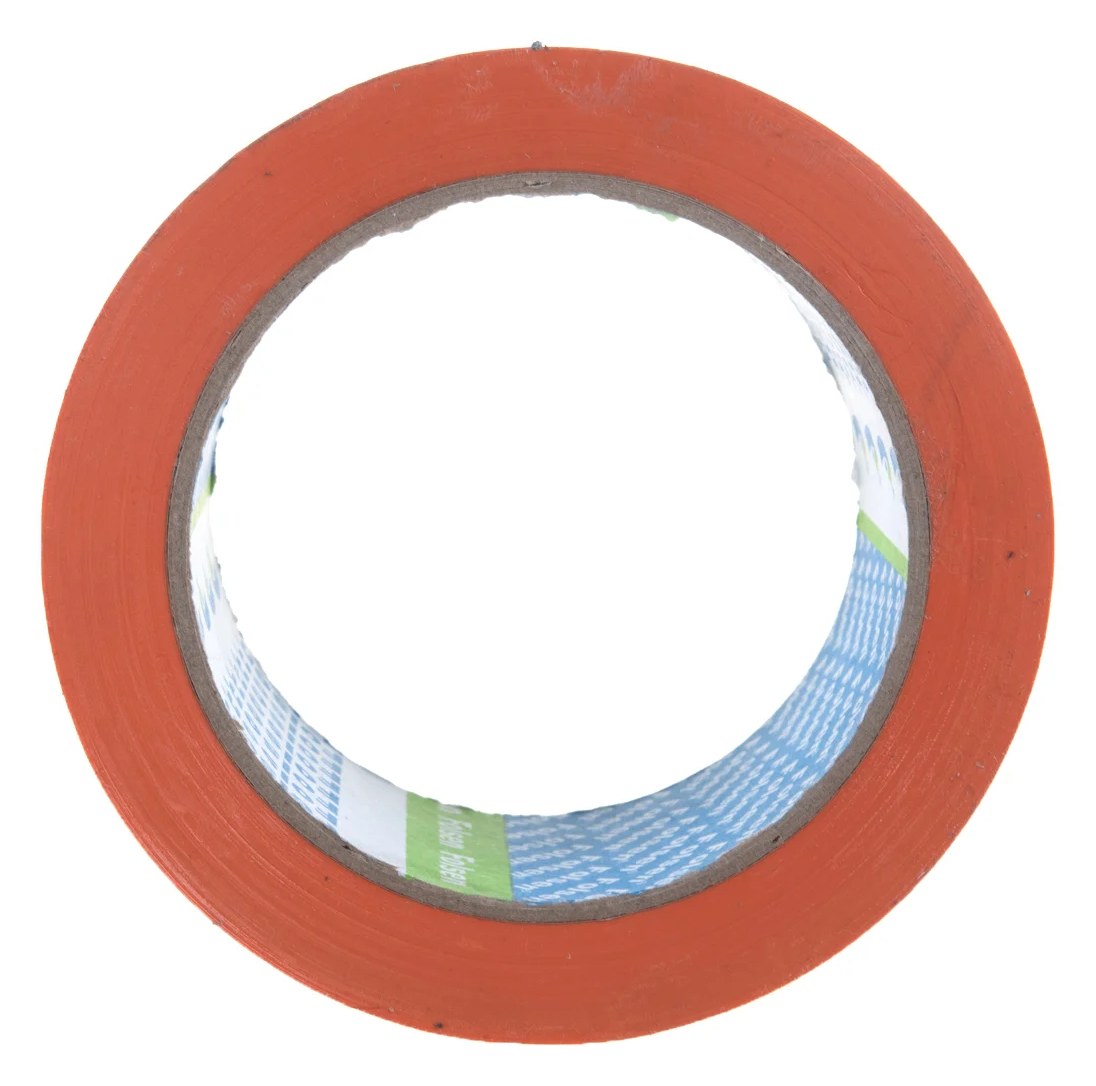 Cтроительная лента PVC Folsen оранжевая, 50мм x 33м 0253350