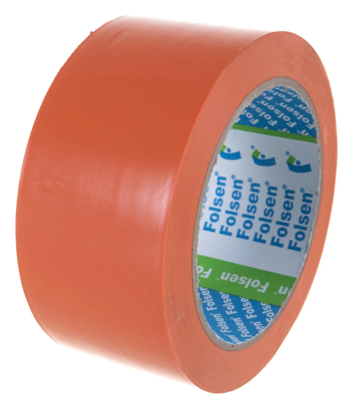 Cтроительная лента PVC Folsen оранжевая, 50мм x 33м 0253350