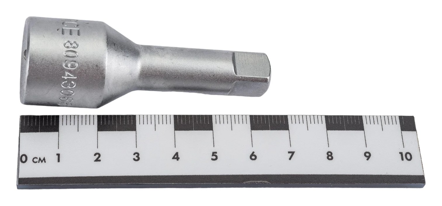 Адаптер 1/2"x3/8" удлиненный, L=65.5 мм FORCE 80943066
