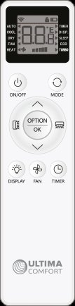 Настенный внутренний блок мульти сплит-системы ULTIMA COMFORT Eclipse UC-EMM09PN