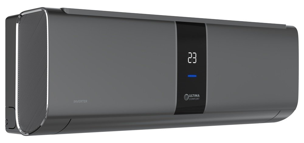 Кондиционер ULTIMA COMFORT Elysium Nero ELN-I07PN 7 BTU инверторная сплит-система чёрный