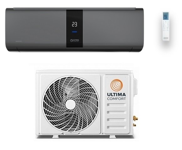 Кондиционер ULTIMA COMFORT Elysium Nero ELN-12PN 12 BTU настенная сплит-система чёрный